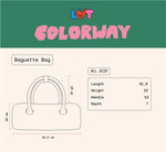 LOT Colorway Baguette Bag