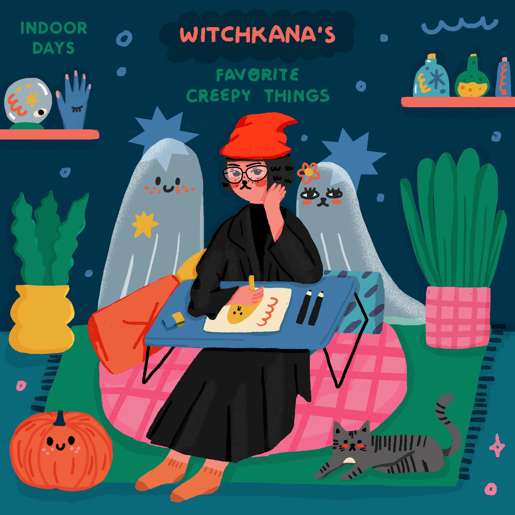 Indoor Days : les choses effrayantes préférées de Witchkana !