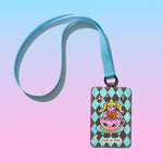 Cosmic Carnival Faux Leather Card Sleeve