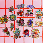 Cosmic Carnival Sticker 3D Hologram