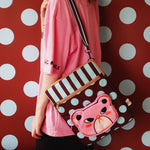 Cosmic Carnival Pink Bear Ipad Bag