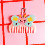 Cosmic Carnival Comb Keychain