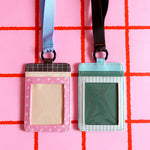 Cosmic Carnival Faux Leather Card Sleeve