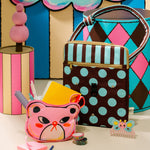 Cosmic Carnival Pink Bear Ipad Bag