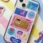 Pastel Friends Iphone Case