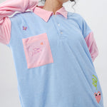 Heart Space Oversized Polo
