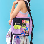 Heart Space Square Sling Bag