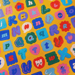 Alphabet amis pastel Sticker