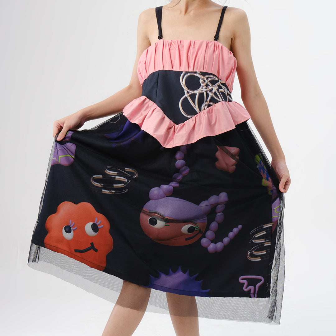 Space Tulle Dress