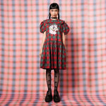 Plaid Playdate Pink Pony Dress | Liunic on Things
