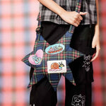 Plaid Playdate Star Slingbag  | Liunic on Things