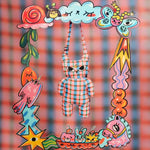 Plaid Playdate Uki The Cat Bag | Liunic on Things