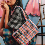 Plaid Playdate Belt Shoulder Bag | Liunic on Things