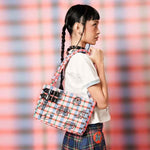 Plaid Playdate Belt Shoulder Bag | Liunic on Things