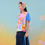 Pixie Pop Dream Full Printed T-shirt | Liunic on Things