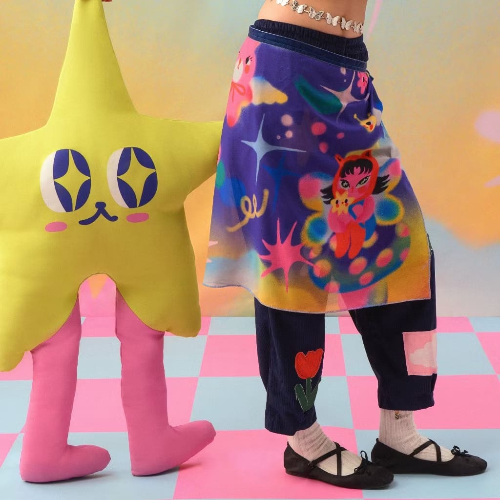 Pixie Pop Dream Wrapped skirt | Liunic on Things