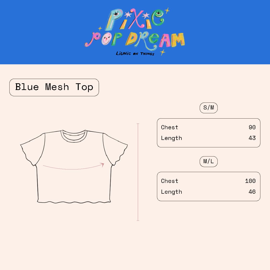 Pixie Pop Dream Mesh Top | Liunic on Things