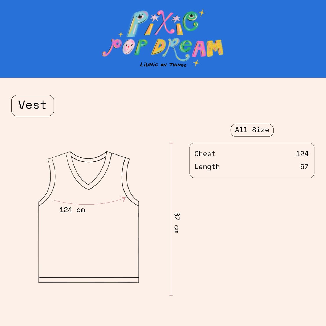 Pixie Pop Dream Vest | Liunic on Things