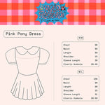 Plaid Playdate Pink Pony Dress | Liunic on Things