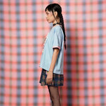 Plaid Playdate Lace Goose Tshirt | Liunic on Things