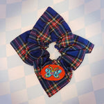 Plaid Playdate Scrunchie | Liunic on Things | Hair Tie