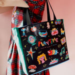 Liunic on Things x Mafazee | Past My Playtime Totebag