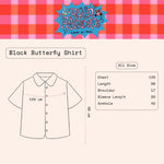 Plaid Playdate Black Butterfly Shirt | Liunic on Things | Kemeja