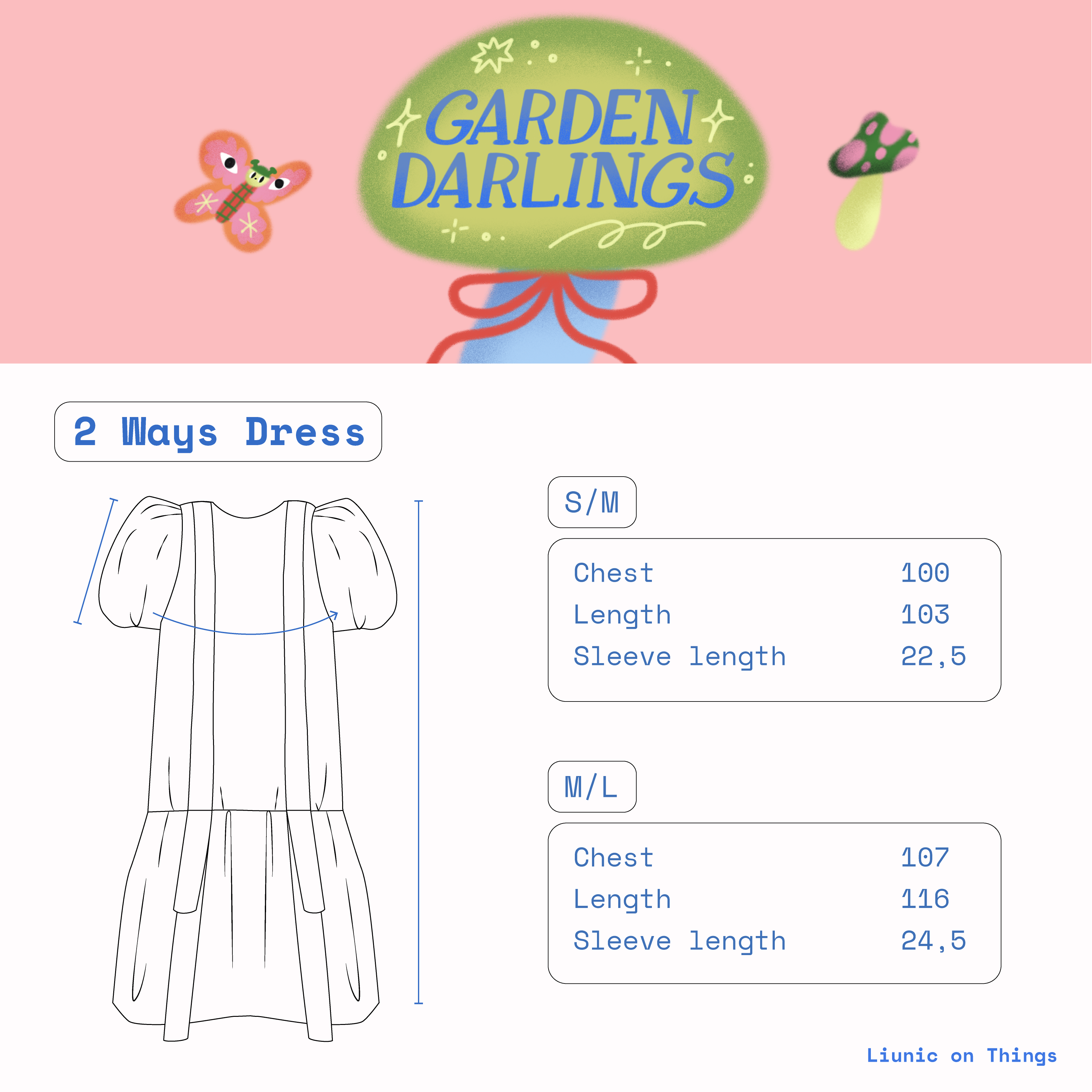Garden Darlings 2 Way Dress