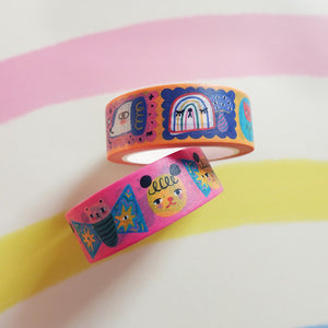 Pastel Friends Washi Tapes