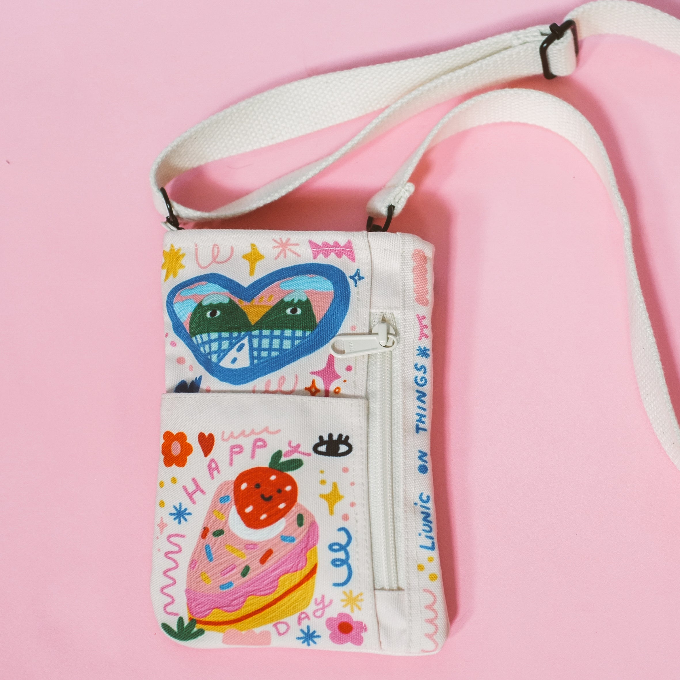 Think Happy Thoughts Essential Sling Bag