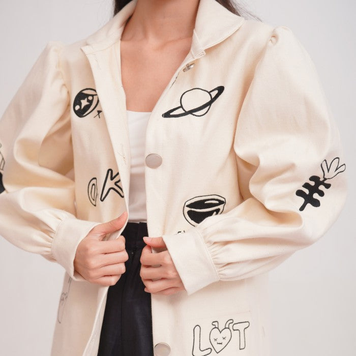 Let Go Outerwear Puff Sleeve