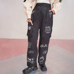 Let Go Embroidery Pants